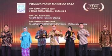 Top BUMD Award 2023, Pemkot Makassar Raih Tiga Penghargaan Sekaligus - Utama
