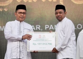 Wali Kota Danny Pomanto Hingga Sekda Makassar Bayar Zakat Lewat Baznas