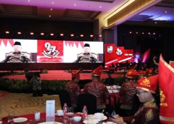 Puncak Hari OTDA XXVII di Makassar, Wapres Ma’ruf Amin Sampaikan Pesan Khusus Lewat Video