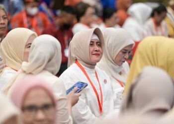 Indira Yusuf Ismail Hadiri HUT Ke 43 Dekranas di Medan