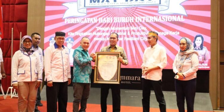 Danny Pomanto Hadiri Ramah Tamah May Day 2023, Wujud Kebersamaan Buruh dan Pemerintah - Featured