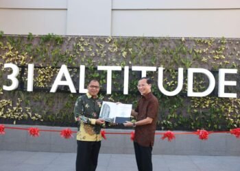 Resmikan Roof Top 31 Altitude, Danny Pomanto: Makassar Kota Ramah Investasi