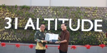 Resmikan Roof Top 31 Altitude, Danny Pomanto: Makassar Kota Ramah Investasi - Utama