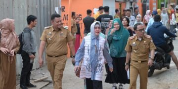 Indira Yusuf Ismail Pantau Maccini Sombala Jelang Lomba Kelurahan - Utama