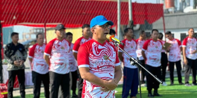 Danny Pomanto Ikut Laga Ekshibisi Turnamen Kapolrestabes Cup 2023 Lawan JPU Polrestabes Makassar - Featured