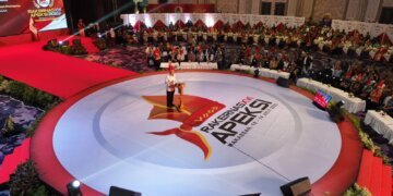 88 Wali Kota se-Indonesia di Makassar Hadiri Rakernas APEKSI 2023