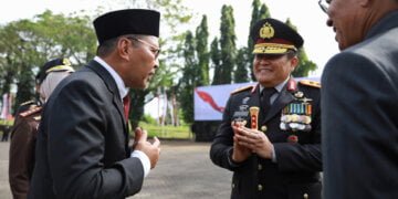 Peringatan Hari Bhayangkara ke-77, Pemkot Makassar-Polri Wujudkan Kondusifitas Tahun Politik - Utama