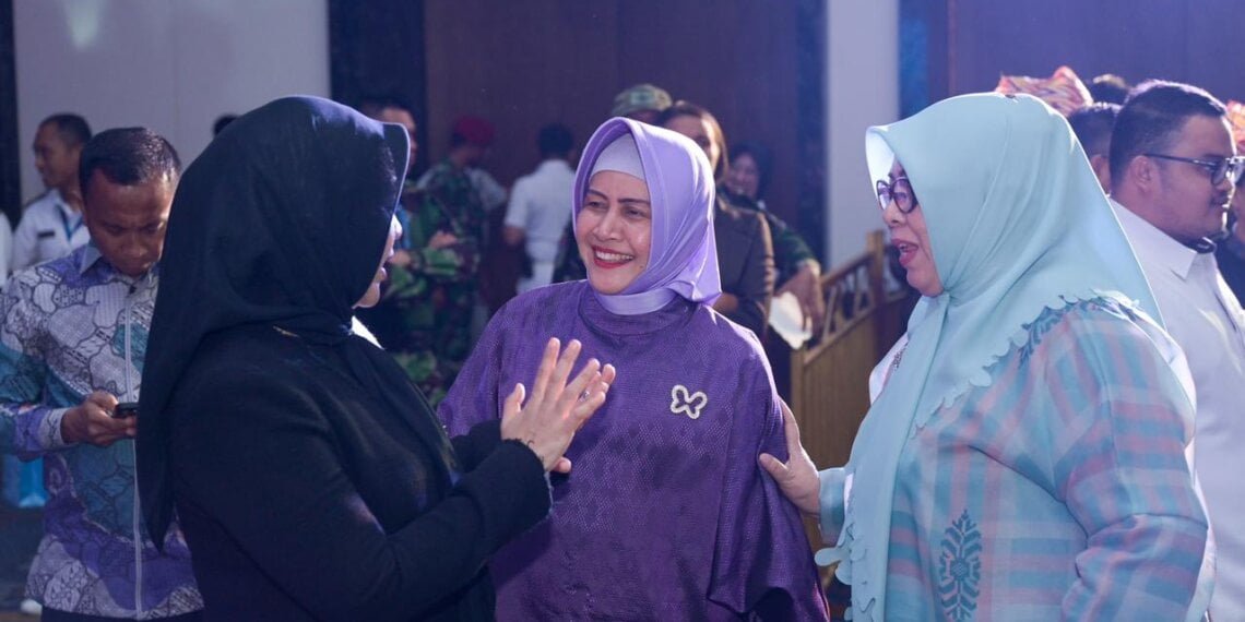 Promosikan Produk UMKM Secara Global, Ketua TP PKK Hadiri Gala Dinner MNEK 2023