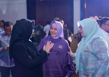 Promosikan Produk UMKM Secara Global, Ketua TP PKK Hadiri Gala Dinner MNEK 2023