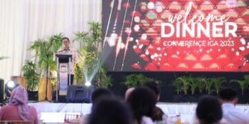 Jamuan Makan Malam Peserta Indonesia GPR Award 2023, M Ansar Paparkan Keunggulan Kota Makassar - Utama