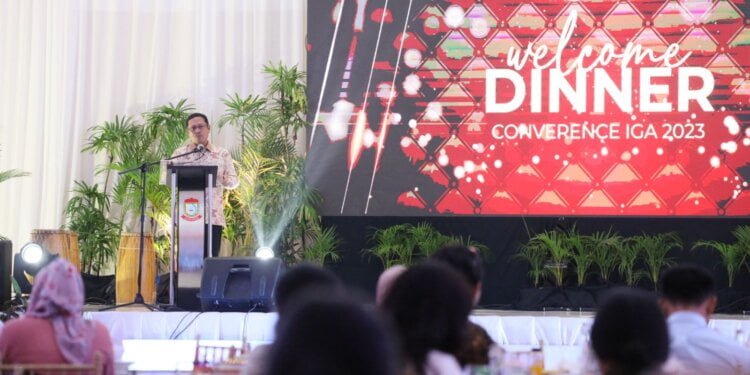 Jamuan Makan Malam Peserta Indonesia GPR Award 2023, M Ansar Paparkan Keunggulan Kota Makassar - Featured