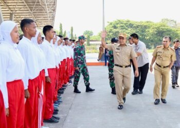 Danny Pomanto Bakar Semangat Anggota Paskibraka Makassar Saat Latihan, Buat Bangga Kota Ini!