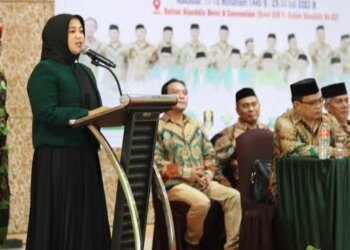 Hadiri Pengukuhan Majelis Lembaga Muhammadiyah, Fatmawati Rusdi Harapkan Kolaborasi dan Sinergitas