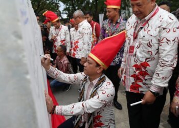 Penandatanganan Prasasti APEKSI di Makassar Simbol Eratnya Kerja Sama Antar Pemerintah Kota