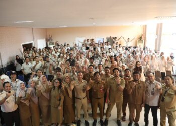 Halal Bihalal Bapenda Makassar, Firman Pagarra: Semoga Kerja Baik Kita Semua Bernilai Ibadah