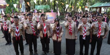 Lantik Pengurus Majelis Pembimbing dan Pembina Pramuka, Fatmawati Rusdi Tekankan Peran Penting Pramuka - Utama