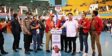 Danny Pomanto Bakar Semangat Kontingen Kejurda Futsal Sulsel 2023 - Utama