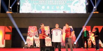 Danny Pomanto Pamerkan Keunggulan Makassar ke Peserta Makassar Open International Men and Women Softball Turnament 2023 - Utama