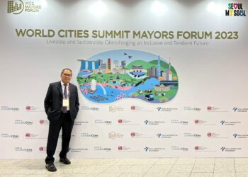 Danny Pomanto Paparkan Strategi Makassar yang Berketahanan Iklim dan Berkelanjutan di Hadapan 300 Perwakilan Kota Dunia