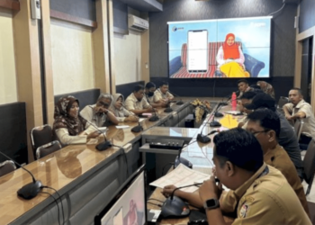 Bapenda Makassar Bahas Alur Pelayanan Pembayaran Registrasi Wajib Pajak di Kontainer