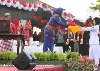 HUT Kemerdekaan RI ke – 78, Fatmawati Rusdi Apresiasi Paskibra