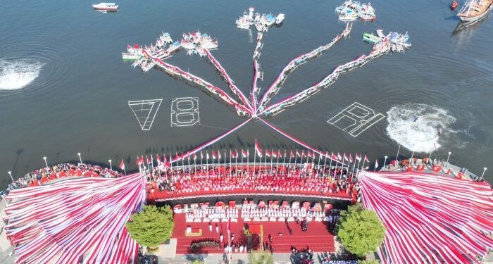 Makna Bunga Rampai di Upacara Peringatan HUT RI ke 78, Danny : Kemerdekaan Dari Makassar Untuk Indonesia - Featured