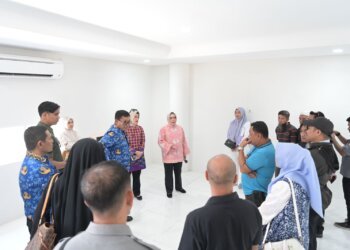 Jadi PAUD Percontohan, Indira Yusuf Ismail Tinjau Bangunan Baru dan Fasilitas PAUD di Kecamatan Mariso