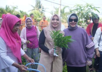 Indira Yusuf Ismail Sambut PJ Ketua TP PKK Provinsi Sulsel Kunjungi Lorong PKK Makassar