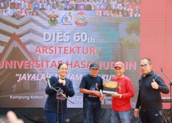 Danny Pomanto Buka Dies Natalis ke-60 Fakultas Teknik Arsitektur Unhas
