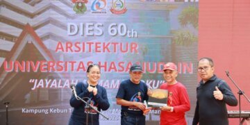 Danny Pomanto Buka Dies Natalis ke-60 Fakultas Teknik Arsitektur Unhas