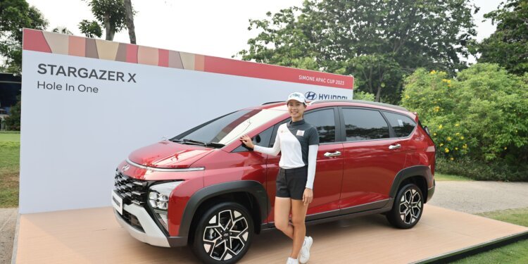 Hyundai STARGAZER X Hadiah Hole-in-One Turnamen Golf Simone Asia Pacific Cup 2023 Jakarta
