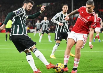 Manchester United vs Nottingham Forest 1-2, Bantu Forest Jauhi Zona Degradasi?