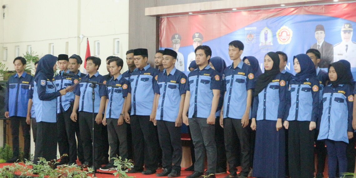 25 Karang Taruna di Mataram Dapat Bantuan Gerobak dan Laptop dari Dinsos