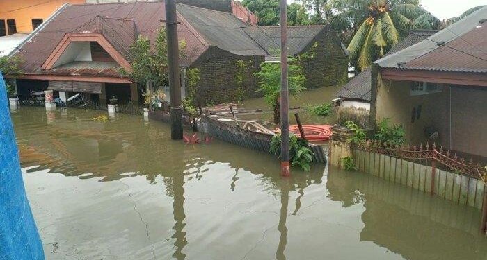 Sekolah Negeri di Perumnas Antang Makassar Jadi Langganan Banjir Setiap Tahun - Utama