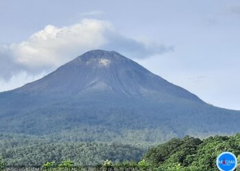Hingga Selasa Sore Gunung Lewotobi Laki-laki Masih Erupsi