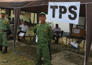 Linmas TPS Pemilu 2024 Kota Makassar Direkrut Pemkot