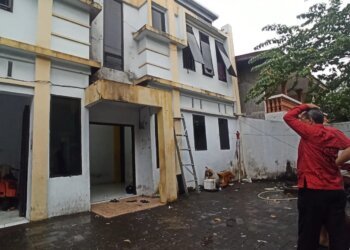 Asrama Mahasiswa di Jalan Adipura Makassar Diteror 2 Bom Molotov