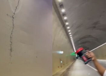 Dampak Gempa Darat di Sumedang, Dinding “Cisumdawu Twin Tunel” Retak