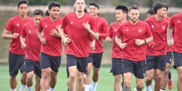 Antisipasi Skor Seri 2×45 Menit Lawan Indonesia, Australia Latihan Penalti - Utama