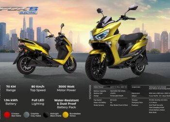 Harga Motor Listrik Polytron Fox-S Cuma 9 Juta Rupiah