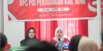 Sambangi Kantor DPC di Bone, Fatmah Berikan Pembekalan Untuk Para Saksi - Utama