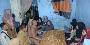 Kepala BKPSDM Wakili Wali Kota, Melayat PPPK Meninggal Dunia Sebelum Pelantikan