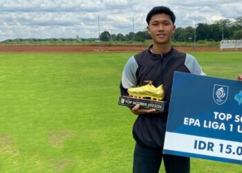Eriko Sulastiano, Meraih Sepatu Emas, Gol Terbanyak di EPA Liga 1 2023/2024