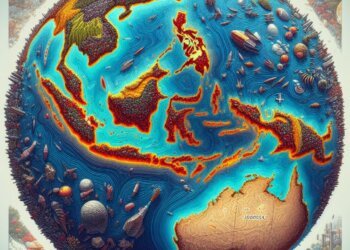Ilustrasi AI megathrust