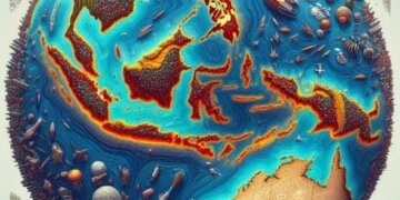 Ilustrasi AI megathrust