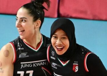Red Sparks Raih Kemenangan Perdana di Play-off sejak 2.561 Hari
