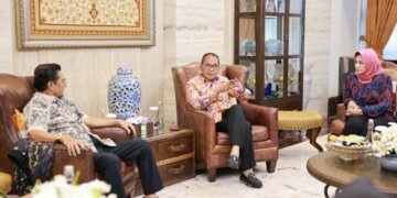 Wali kota Makassar Danny Pomanto Sambut Silaturahmi Wakil Ketua MPR RI Fadel Muhammad