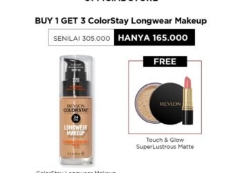 Review Revlon ColorStay Longwear Make Up, Teksturnya Ringan, dan Tahan Lama!
