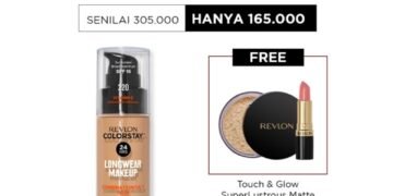 Review Revlon ColorStay Longwear Make Up, Teksturnya Ringan, dan Tahan Lama! - Utama