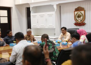 PJ Sekda Pimpin Rakor Penataan PK5 Kawasan Pasar Pamos Cenderawasih